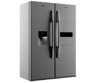 تصویر  یخچال و فریزر دوقلوی هیمالیا مدل پاناروما NR440p-NF280p