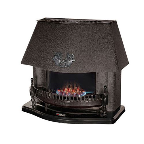 تصویر  بخاری گازی نیک کالا طرح شومينه مدل قوسی گاورنردارMC110