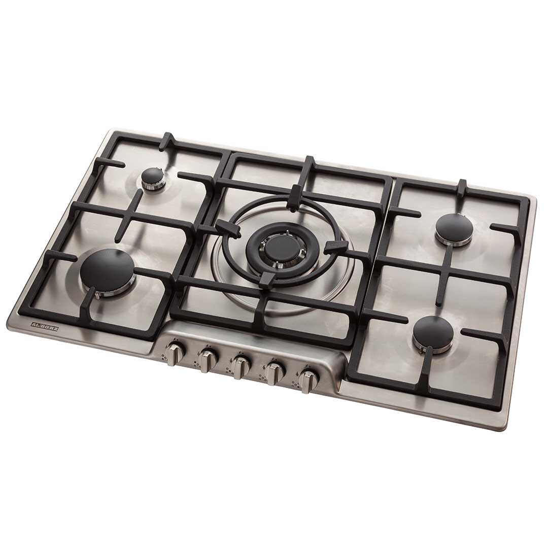 تصویر  اجاق گاز صفحه ای استیل البرز مدل S-5907 