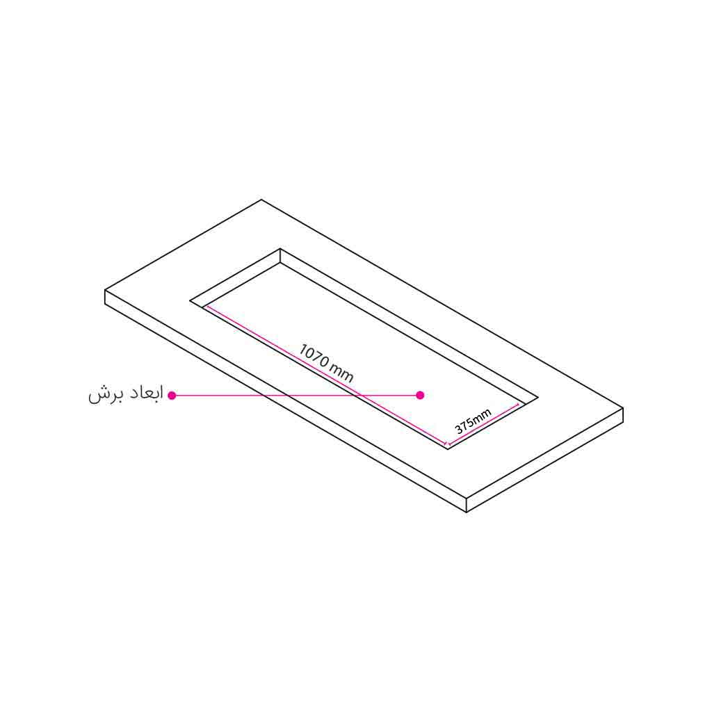 تصویر  اجاق گاز صفحه ای کن مدل RUBY-i 