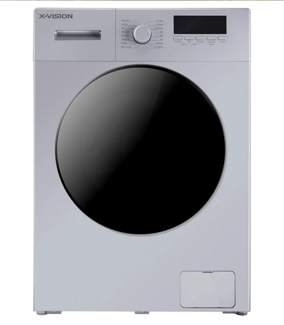 تصویر  ماشین لباسشویی ایکس ویژن مدل TE62-ASBL ظرفیت 6 کیلوگرم