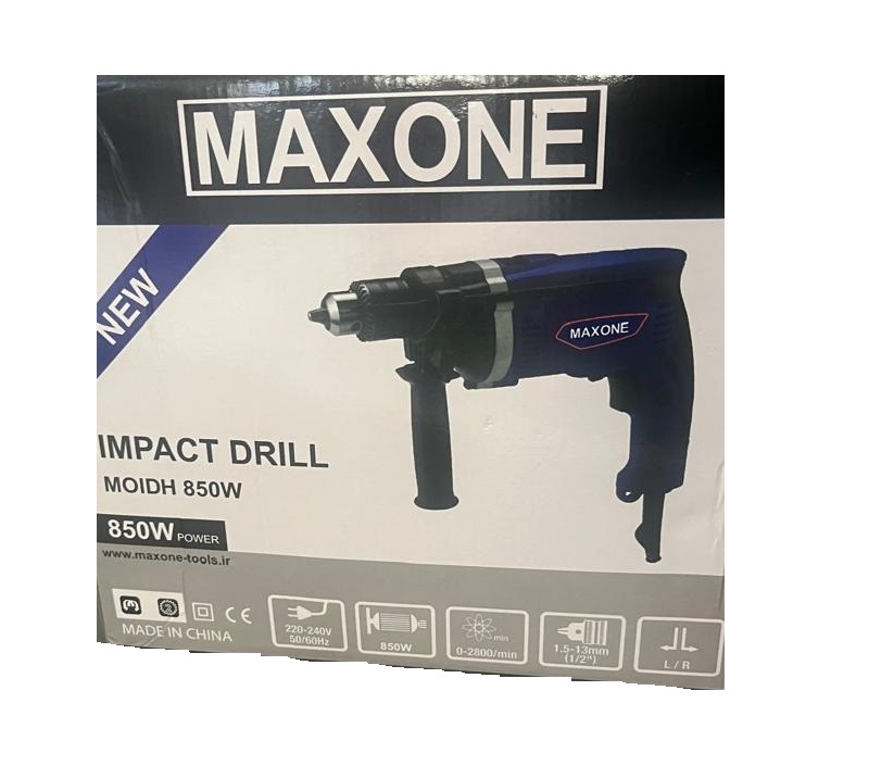 تصویر  دریل دودور چکشی مکس وان مدل MOIDH850W 